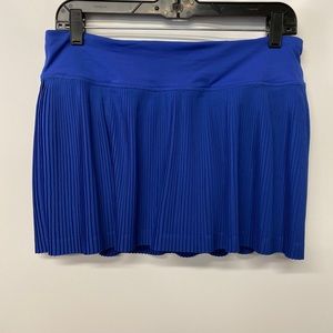 Lululemon Royal Blue Pleat to Street Skirt Size 8